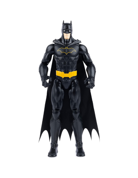 dc comics Batman Personaggio Batman in Scala 30 cm con Decorazioni e Armatura Nera