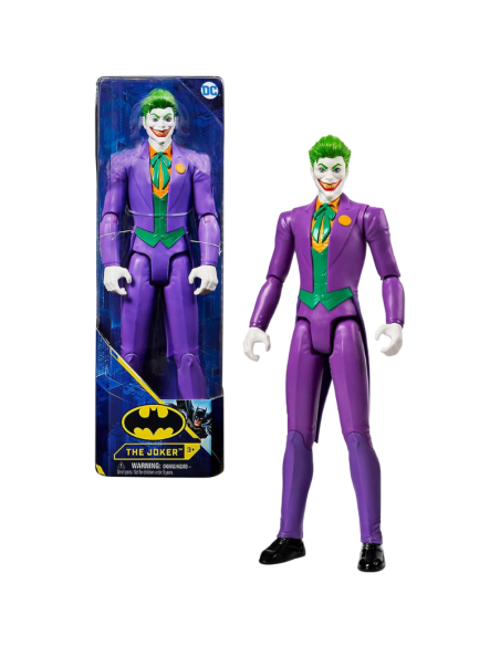 DC Comics Batman Personaggio Joker in Scala 30 cm con Decorazioni Originali
