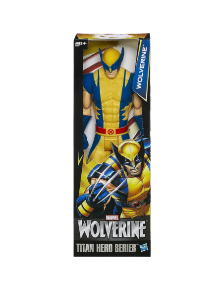 Hasbro Statua di 30 cm del Personaggio Marvel Titan Hero Wolverine – X-Men Avengers