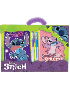 Set Diari Stitch e Penne Colorate Disney 2
