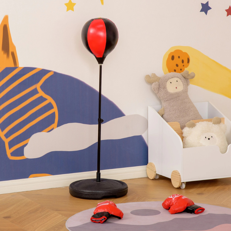 Punching Ball per Bambini, Set con Guantoni e...