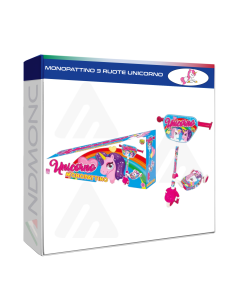 Monopattino 3 ruote Unicorno Bambina giocattolo