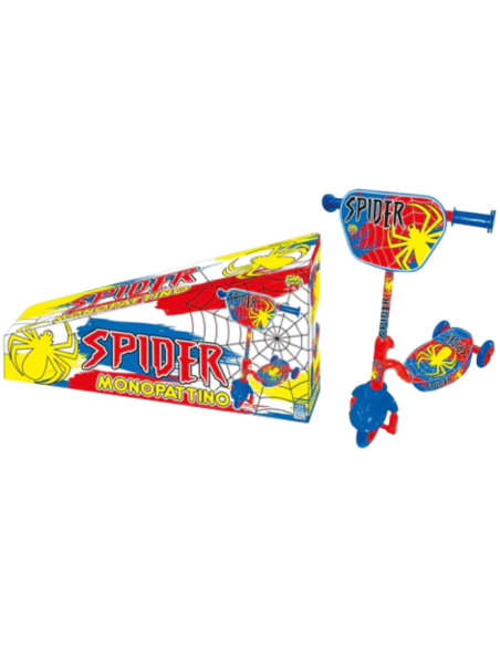 Monopattino 3 Ruote Spider bambino giocattolo