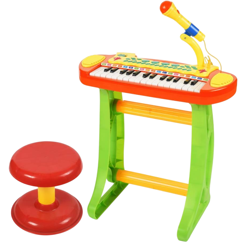 Pianola Musica con Microfono bambini giocattolo