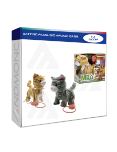 Peluche Gattino Milù, billy, laika 4FUNZ. 2ASS giocattolo...