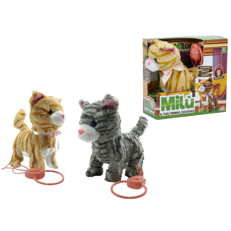 Peluche Gattino Milù, billy, laika 4FUNZ. 2ASS...