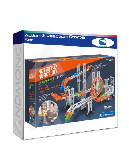 Gioco Clementoni Action & Reaction Starter Set giocattolo