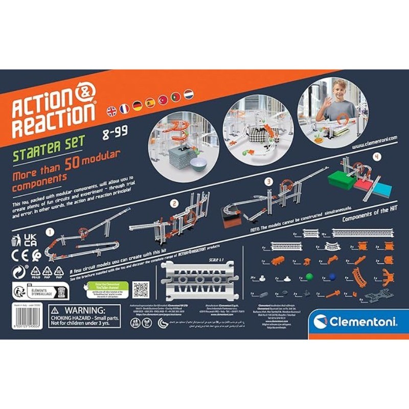 Gioco Clementoni Action & Reaction Starter Set...
