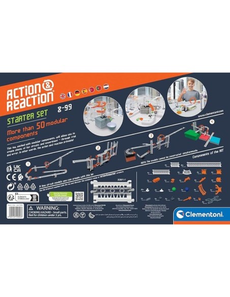 Gioco Clementoni Action & Reaction Starter Set giocattolo