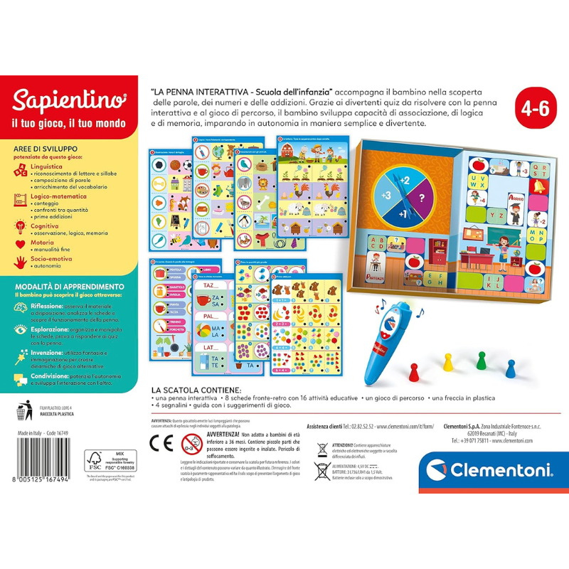 Clementoni Sapientino - Scuola dell'Infanzia,...