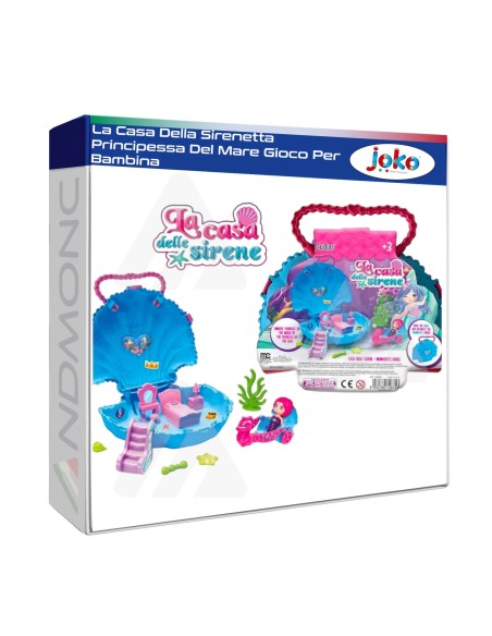 Giocattolo La Casa Della Sirenetta Principessa Del Mare Gioco Per Bambina