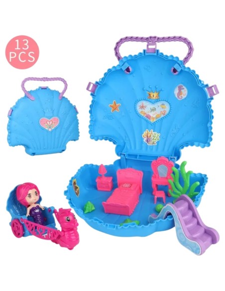 Giocattolo La Casa Della Sirenetta Principessa Del Mare Gioco Per Bambina