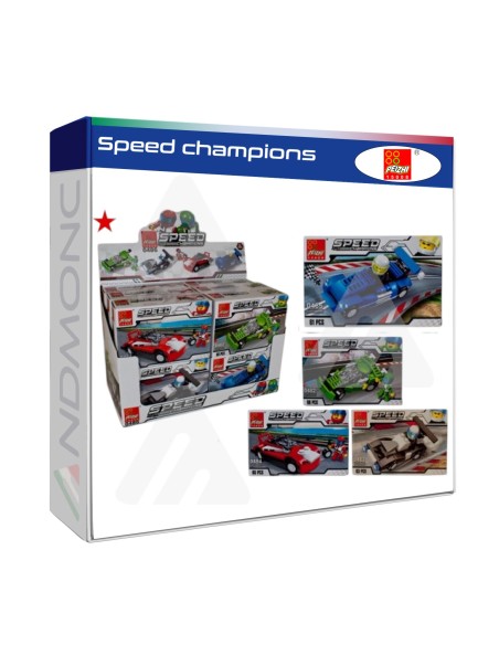Costruzione Auto da Corsa SPEED CHAMPIONS giocattolo bambini