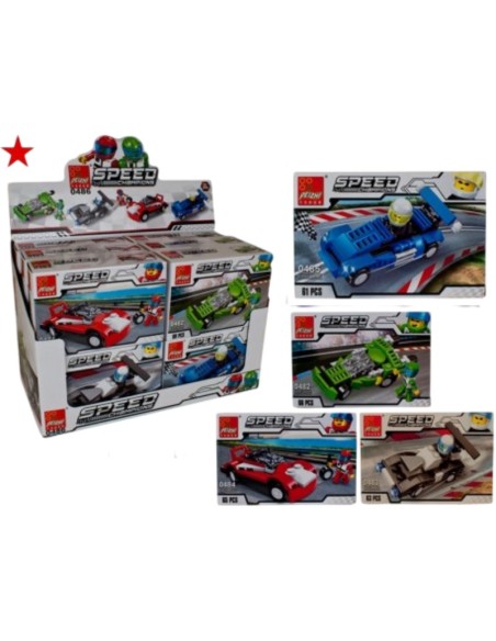 Costruzione Auto da Corsa SPEED CHAMPIONS giocattolo bambini