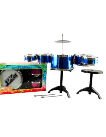 Giochi per Bambini Batteria Rock 5 Piatti gioco musicale