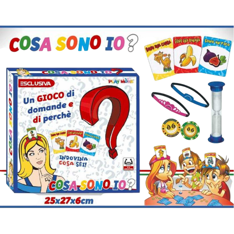 International Gioco Cosa Sono Io? 25x27x6 Cm...