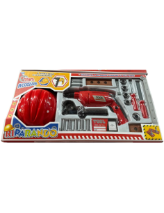 Giocattolo - Set di attrezzi per riparare con tanti... 2