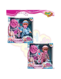 Bambolotto Bebè cuoricino Piange senza il Ciuccio con... 2