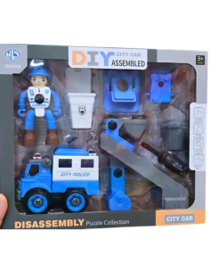 Gioco - set di Polizia con strumento da montare e smontare 2