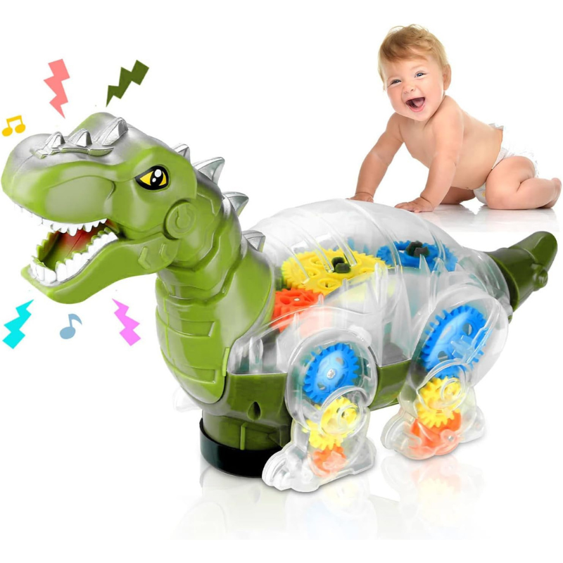 Dinosauro gioco elettrico con luci e suoni...