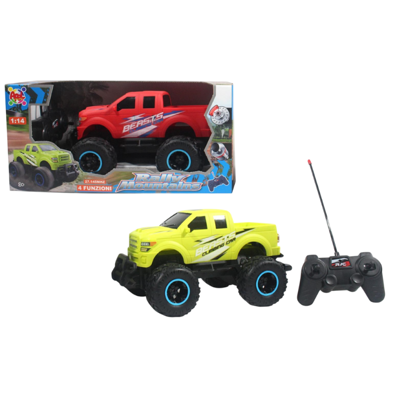 Auto radiocomando mountain Rally - giocattolo