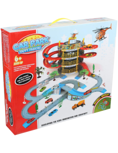 Happy Parking Car Garage Giocattolo per Bambini -... 2