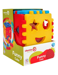 Cubo Attività con 12 Formine Incastro - giocattolo 2