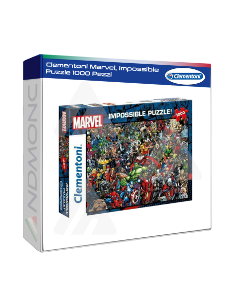 Clementoni Marvel, Impossible Puzzle 1000 Pezzi