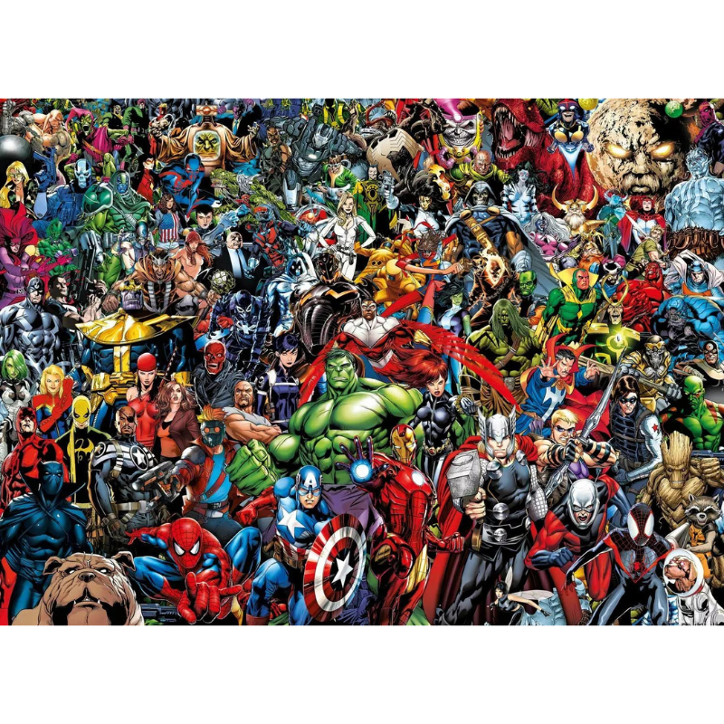 Clementoni Marvel, Impossible Puzzle 1000 Pezzi