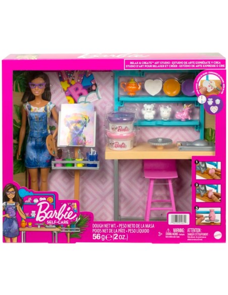 Barbie Playset Studio creativo con Bambola
