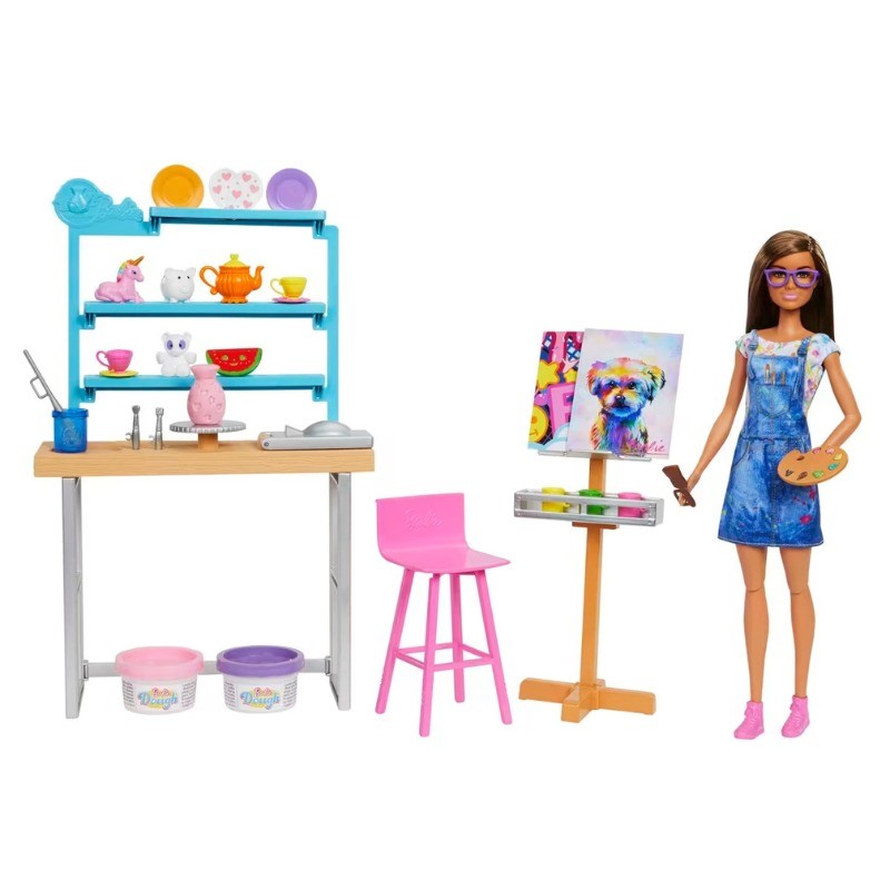 Barbie Playset Studio creativo con Bambola