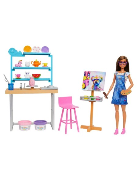 Barbie Playset Studio creativo con Bambola