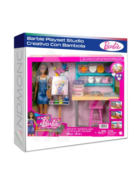 Barbie Playset Studio creativo con Bambola