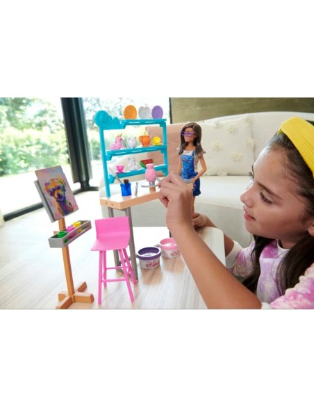 Barbie Playset Studio creativo con Bambola
