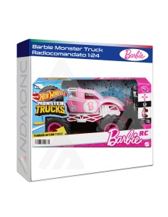 Barbie Monster Truck Radiocomandato 1:24