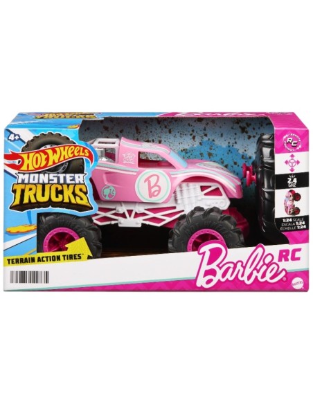 Barbie Monster Truck Radiocomandato 1:24