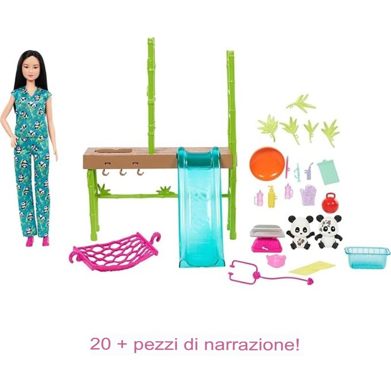 Barbie - Barbie Centro Veterinario dei Panda...