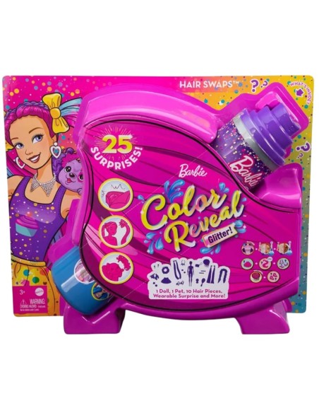Barbie - Color Reveal Ultimate Hair bambola