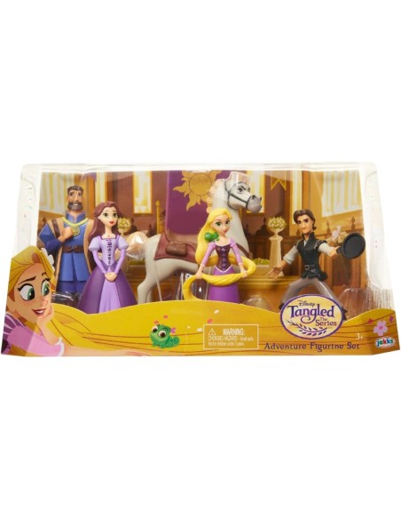 The Series Disney-Rapunzel Figure Set, Multicolore Vivi l'avventura del magico mondo di Rapunzel!