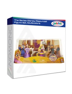 The Series Disney-Rapunzel Figure Set, Multicolore Vivi...