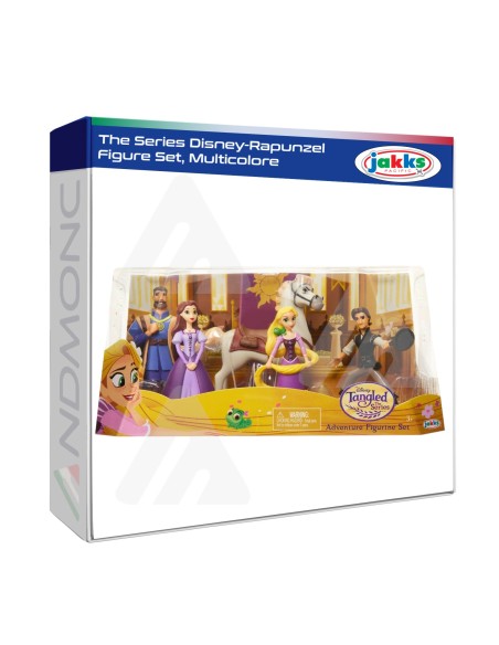 The Series Disney-Rapunzel Figure Set, Multicolore Vivi l'avventura del magico mondo di Rapunzel!