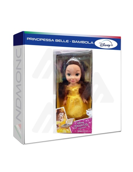 PRINCIPESSA BELLE - Serie La Bella e la Bestia - 38 cm bambola