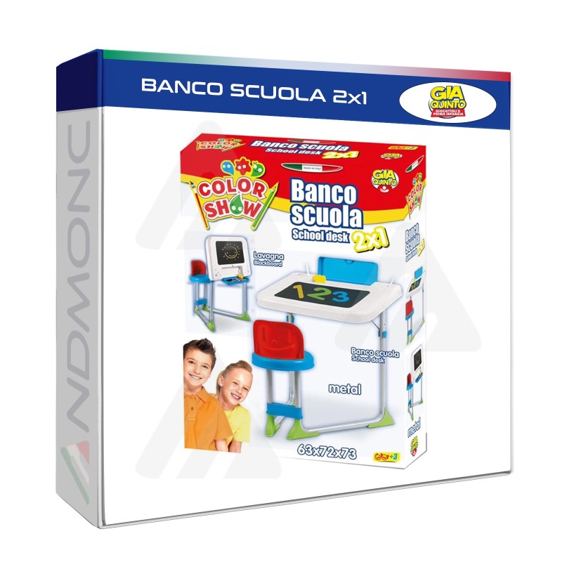 Banco Scuola 2x1 con Lavagna – Scrivania per...