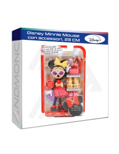 Disney Minnie mouse con accessori, 23 cm