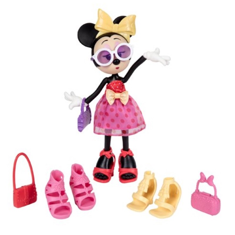 Disney Minnie mouse con accessori, 23 cm