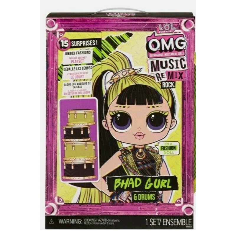 LOL Surprise OMG Music Remix Rock Bhad Gurl...