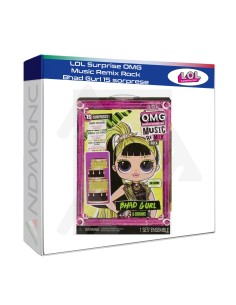 LOL Surprise OMG Music Remix Rock Bhad Gurl bambola moda
