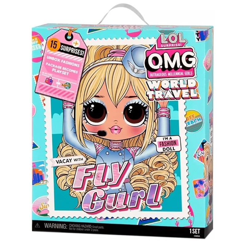 LOL Surprise OMG World Travel - Bambola alla...