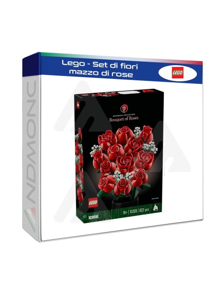 Lego - Set di fiori mazzo di rose