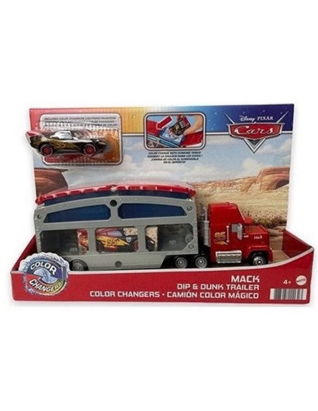Cars Mack Trasportatore Color Changer con Saetta McQueen